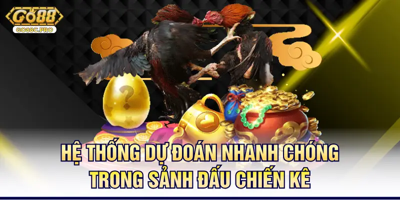 Hệ thống dự đoán nhanh chóng trong sảnh đấu chiến kê