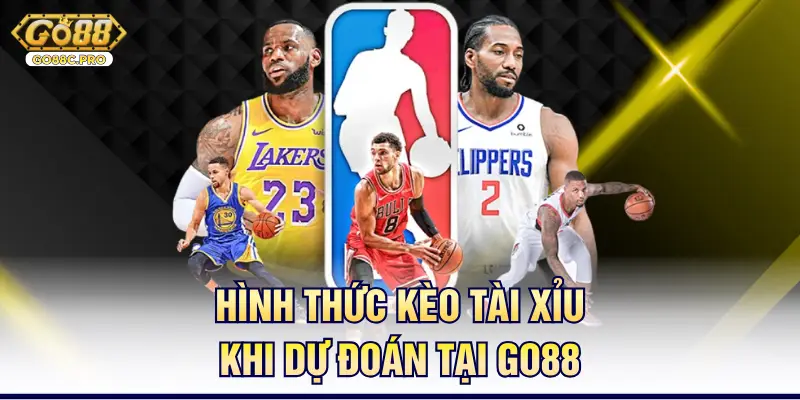 Hình thức kèo tài xỉu khi dự đoán tại Go88